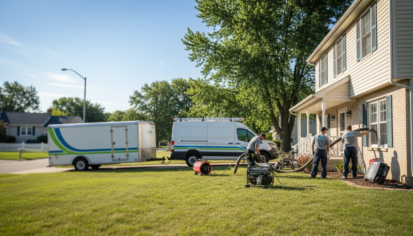 Flooded Basement Restoration And Cleanup With Repair in Adams, NE near me